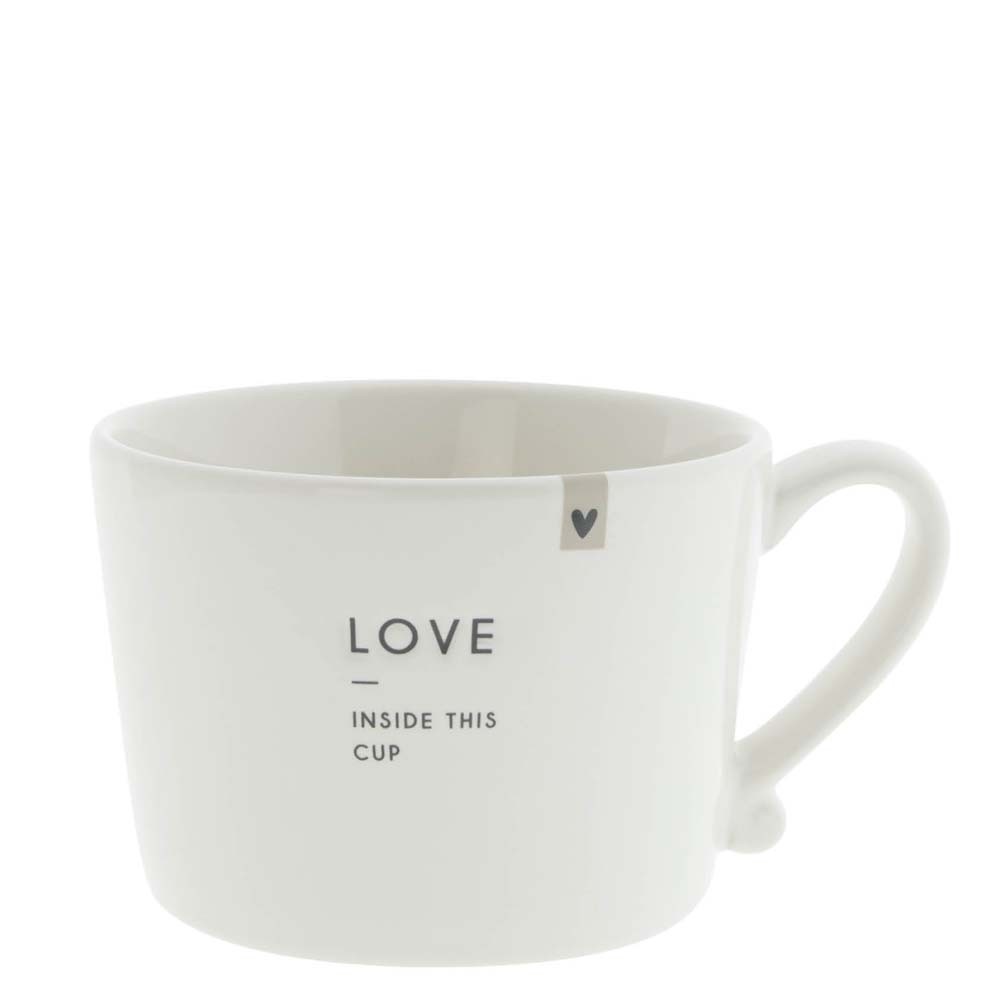 Bastion Collections Tasse klein Love inside this cup