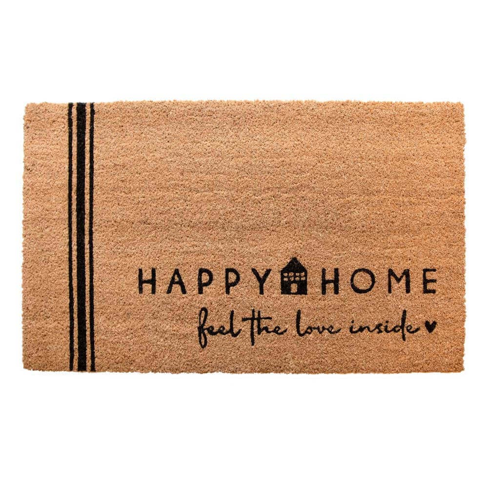 Bastion Collections Fussmatte Happy Home