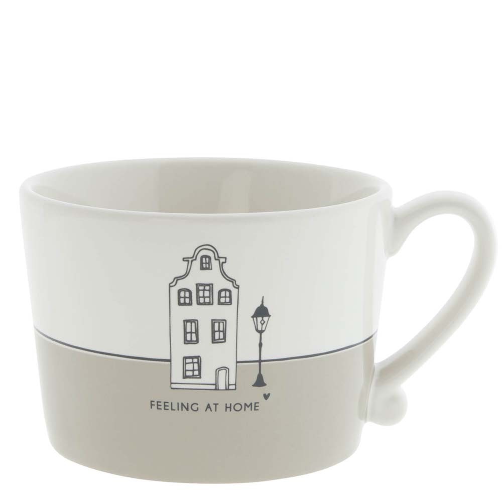 Bastion Collections Tasse Feeling at home titane